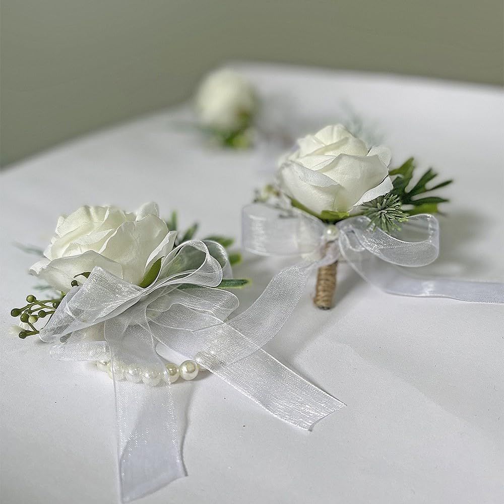 2 pieces Wrist Corsage Set view 2