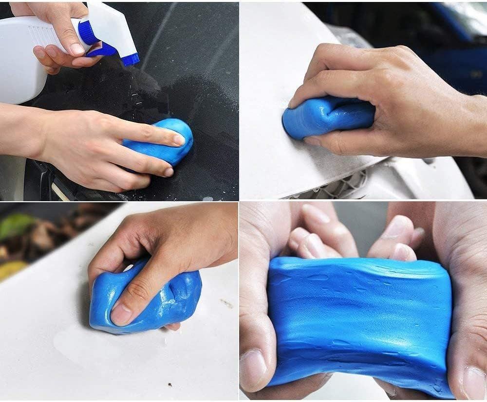 Car Clay Bar, Detailing Clay Bar 2PCS Auto Magic Clay Bar Cleaner for Car Wash view 5