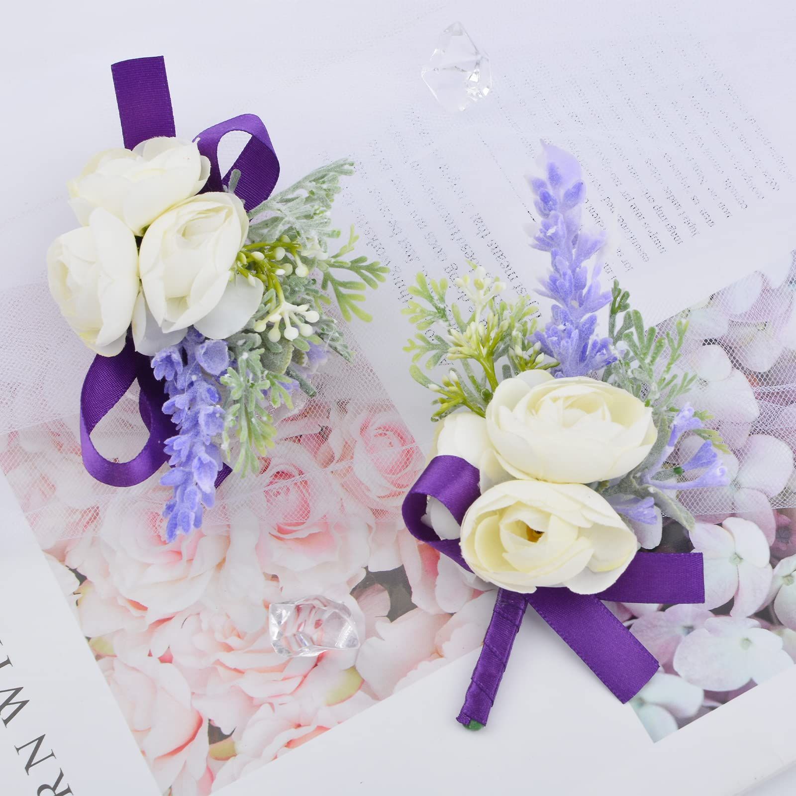 1 Set Wrist Corsage Flower view 3