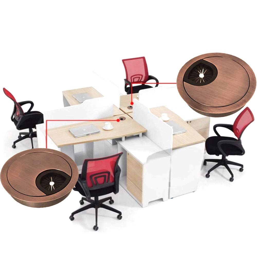 4 Pieces Desk Grommet Kit view 4