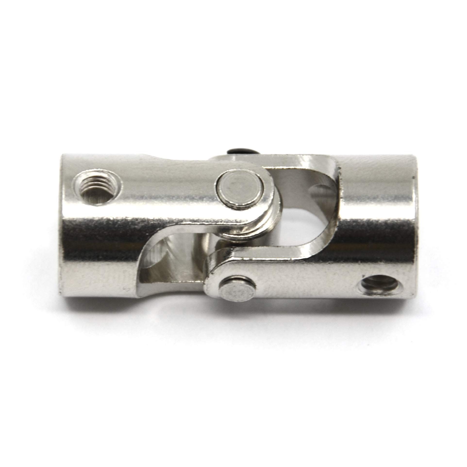 2 Pcs 8mm to 8mm Universal Joint Shaft Coupling with Screws for Motor view 4