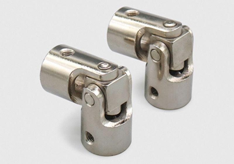 2 Pcs 8mm to 8mm Universal Joint Shaft Coupling with Screws for Motor view 5