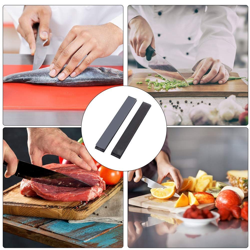 8Pcs Sharpening Whetstone Set Oilstone Grindstone Polishing Sharpener Stone view 4