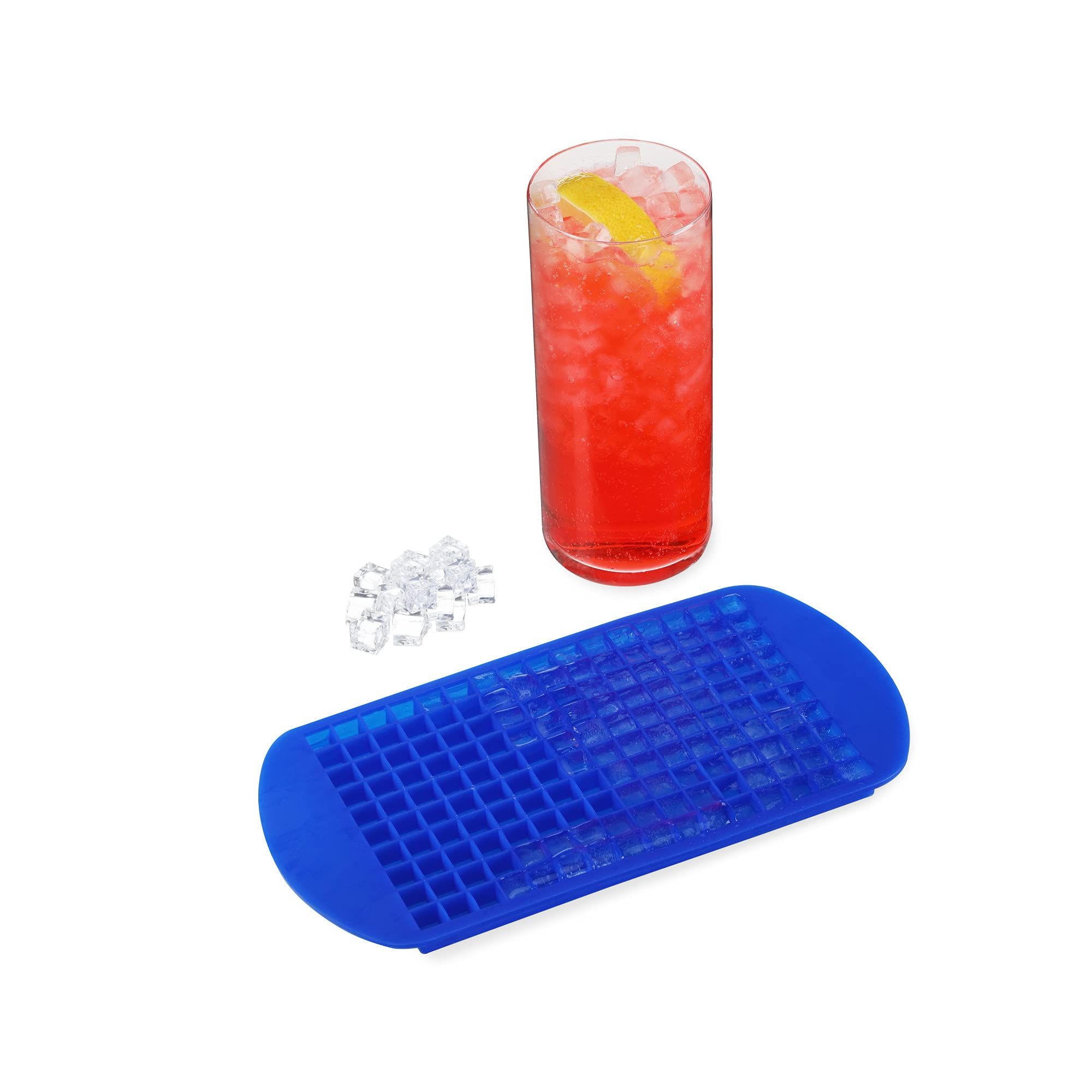 Tiny Cavity Silicone Ice Cube Tray 2 pack - Small Mold for Freezer view 4