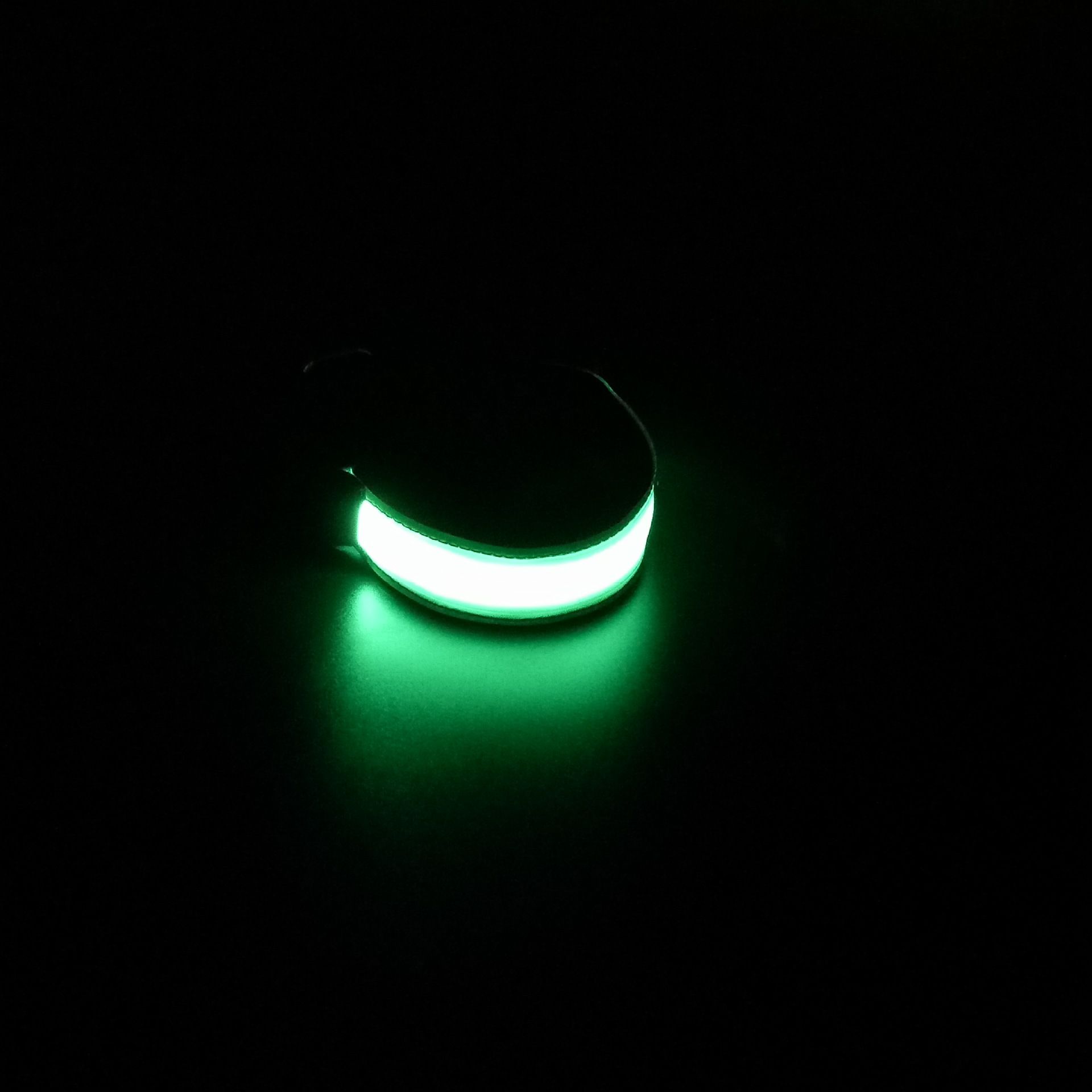 LED Armband, 4 Pack Reflective Strips Light Up Arm Bands, Safety Flashing view 5