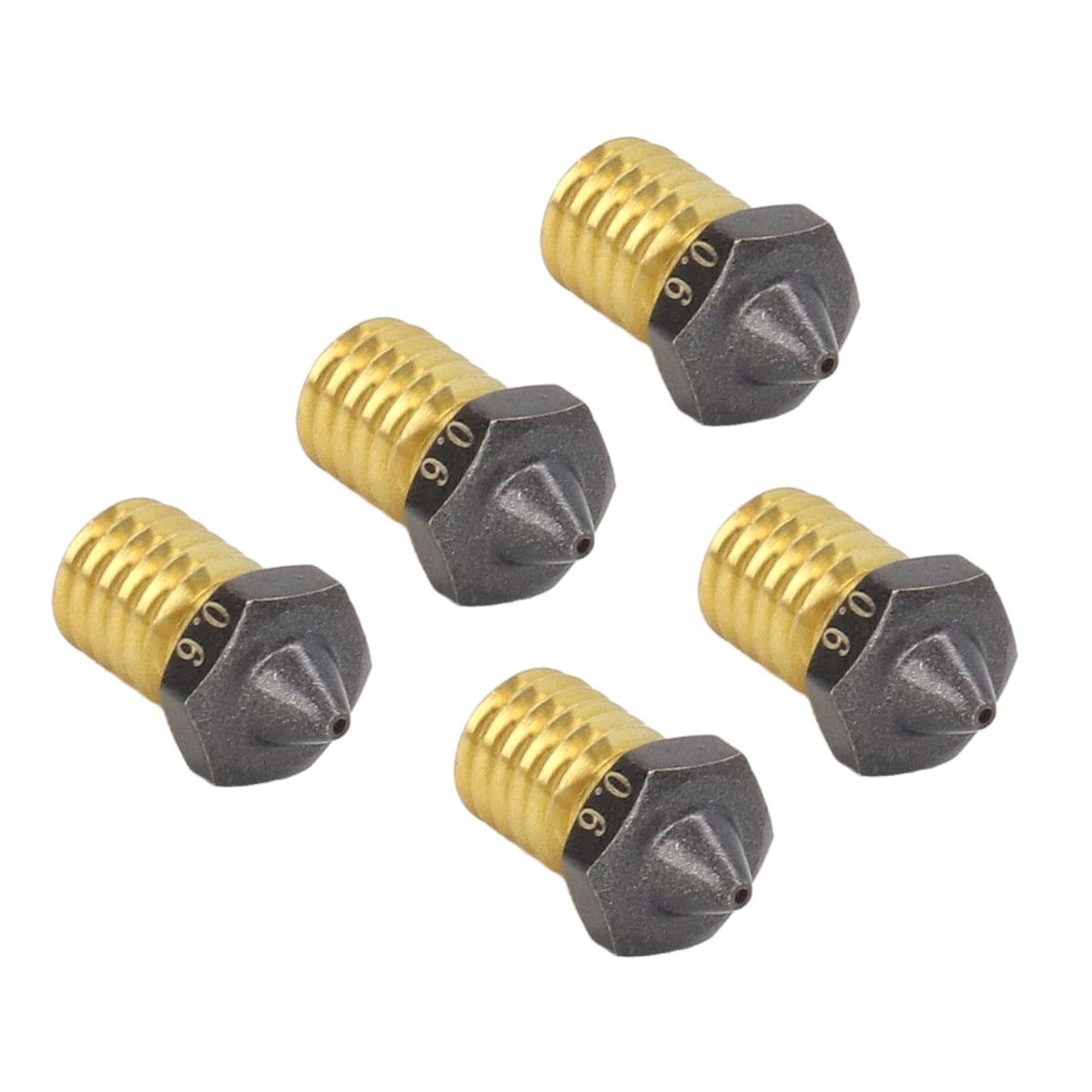 Hardened Brass Printer Nozzles - 5PCS view 4