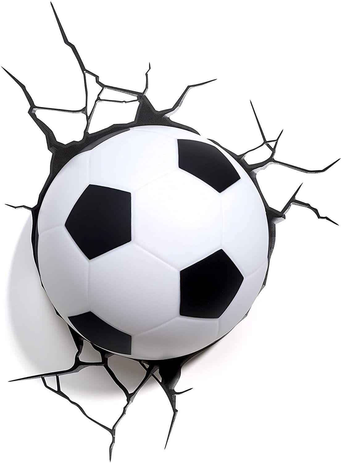 Sports Soccer Ball 3D Deco Light for Boys Kids Room Children Bedroom Amusement view 2