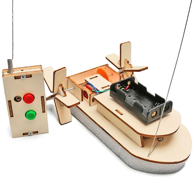 Model Ship Construction Exquisite Ship Model Remote Controlled Ship Children's view 2