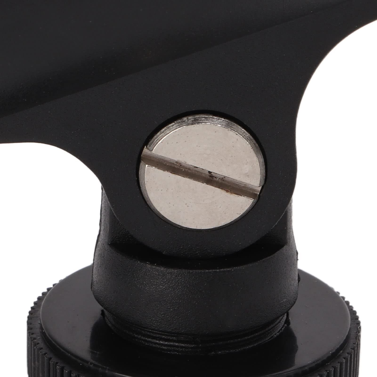 Microphone clip, DSLR camera, hot shoe clip, microphone opening clip view 4