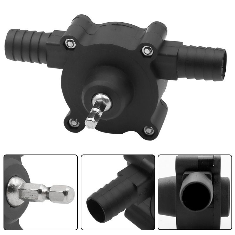 Small electric drill pump