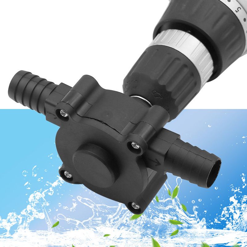 Small electric drill pump view 3