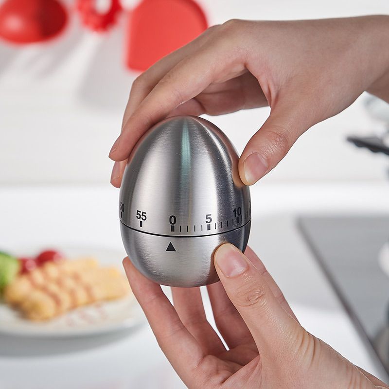 Egg timer winding timer kitchen timer cooking timer reminder timer mechanical view 2