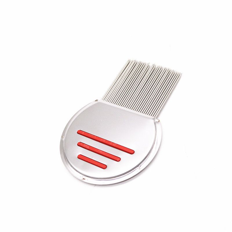 Pet supplies flea removal comb pet brush 304 stainless steel three bar