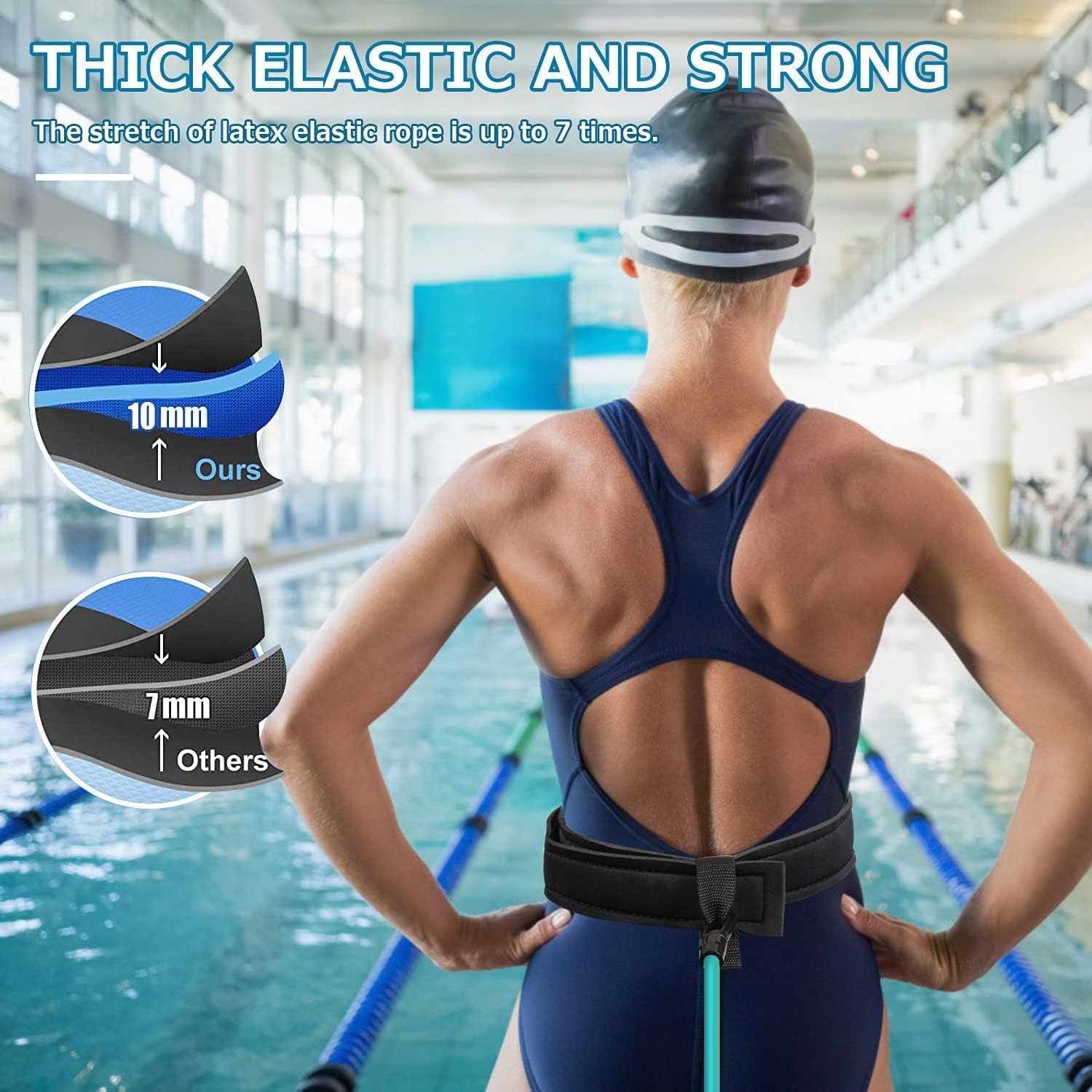 Weatherproof Straight Security Cable with Reinforced Looped Ends view 2