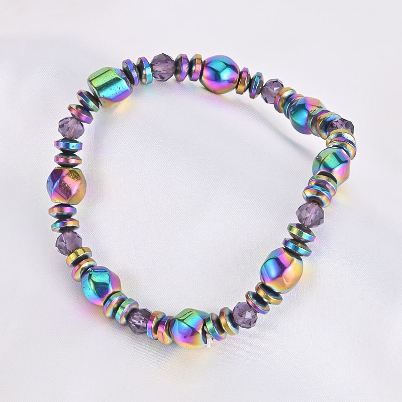 Dazzling Hematite Bracelets Men Positive Energy Hematite Charm Bracelets Women view 2