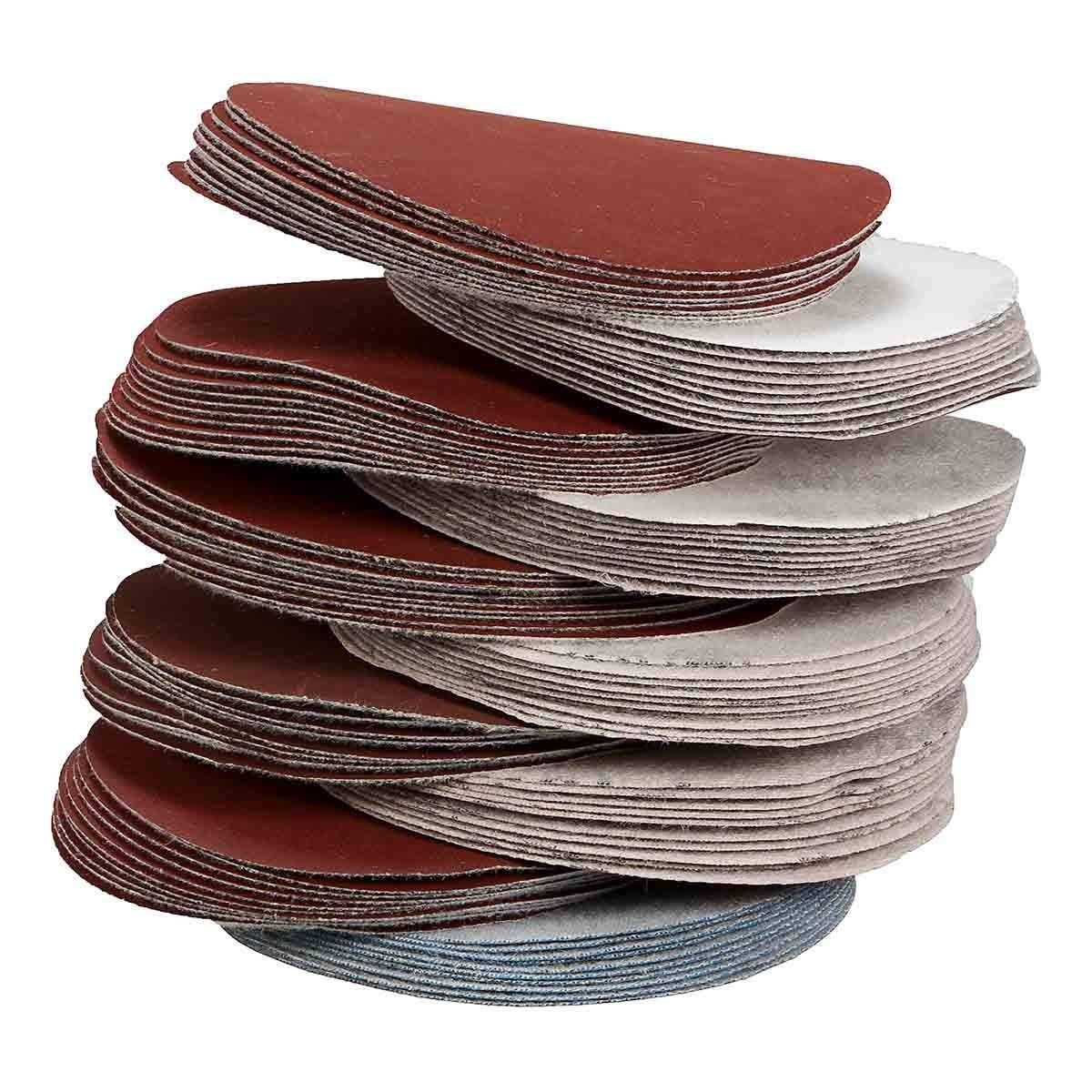 100pcs 1 inch Sanding Disc Hook and Loop view 4