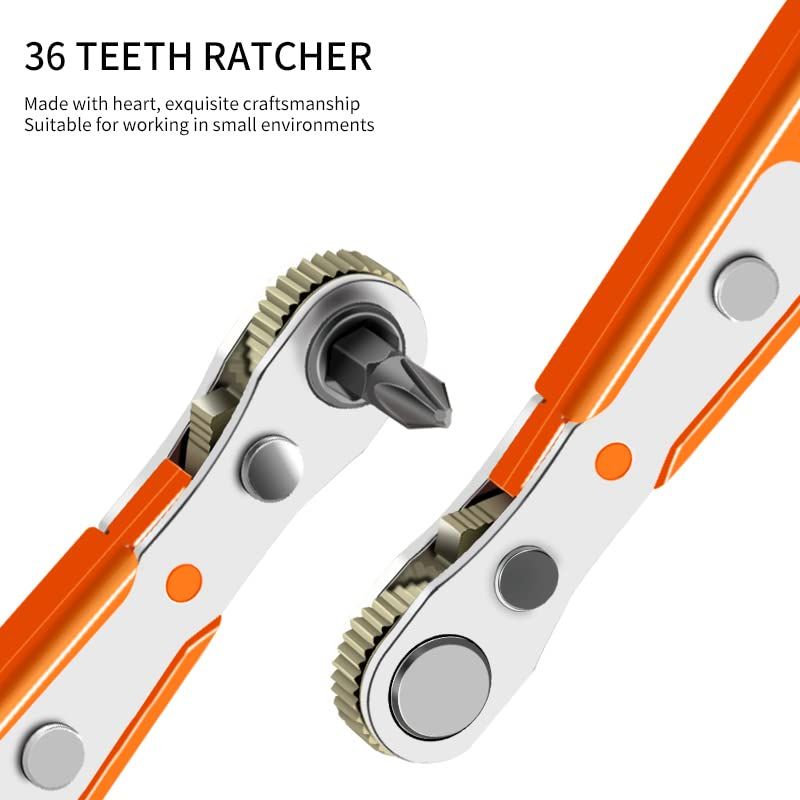 Wrench Nozzle Handle Screwdriver Nozzle Socket Wrench Screwdriver Auto Repair view 3