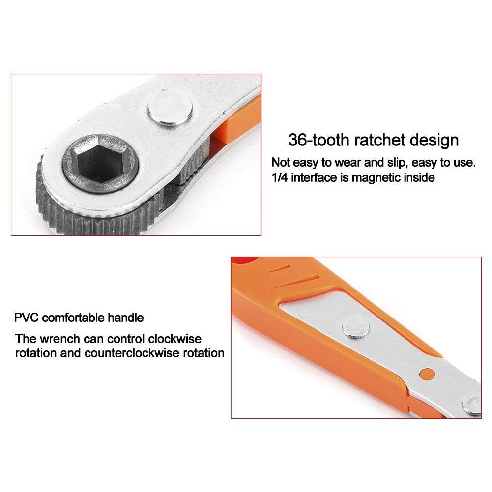 Wrench Nozzle Handle Screwdriver Nozzle Socket Wrench Screwdriver Auto Repair view 5