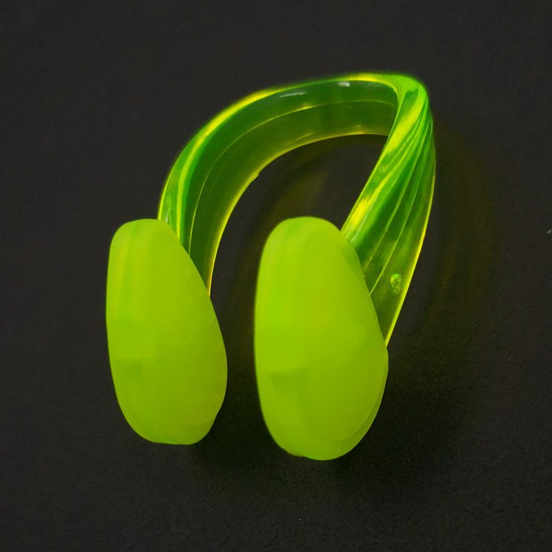 4pcs Swimming earplugs, waterproof silicone, swimming nose clip, adult view 4