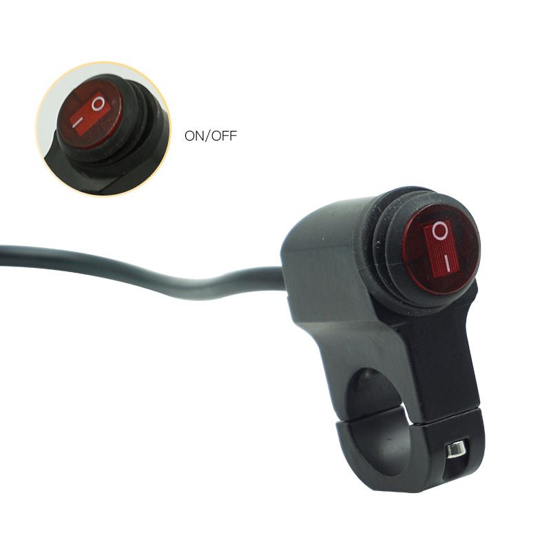 Motorcycle handlebars, waterproof aluminum alloy switches, modified view 4