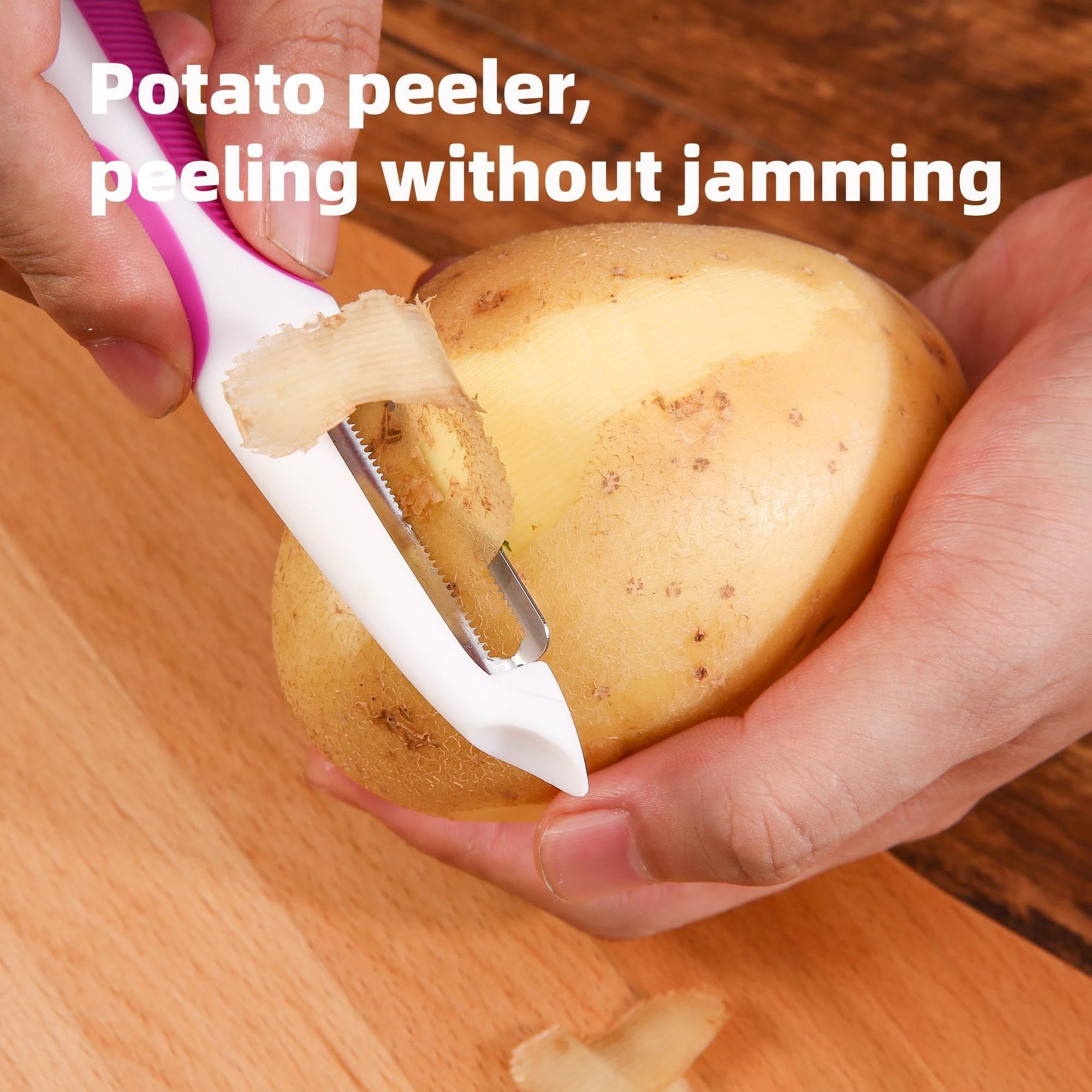 Potato Peelers Vegetable Peelers Stainless Steel Kitchen Gadgets for Fruits view 4