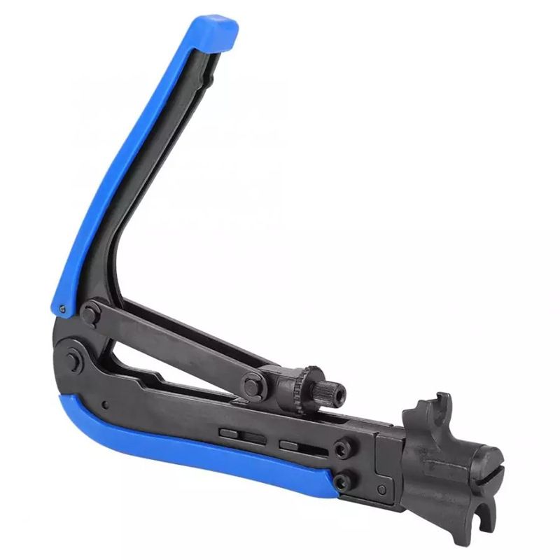 Multi functional RG59 RG6 coaxial crimping pliers view 2