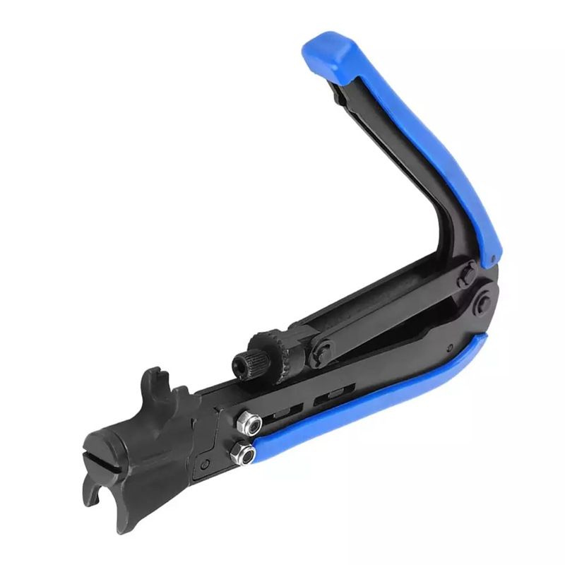 Multi functional RG59 RG6 coaxial crimping pliers view 3