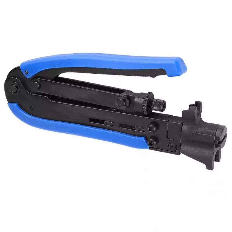 Multi functional RG59 RG6 coaxial crimping pliers view 4