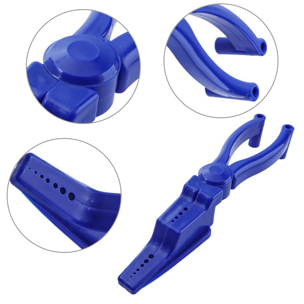 Nail Pliers Holder Multiple Grooves Hammering Safety Pliers Anti Slip Screw view 2