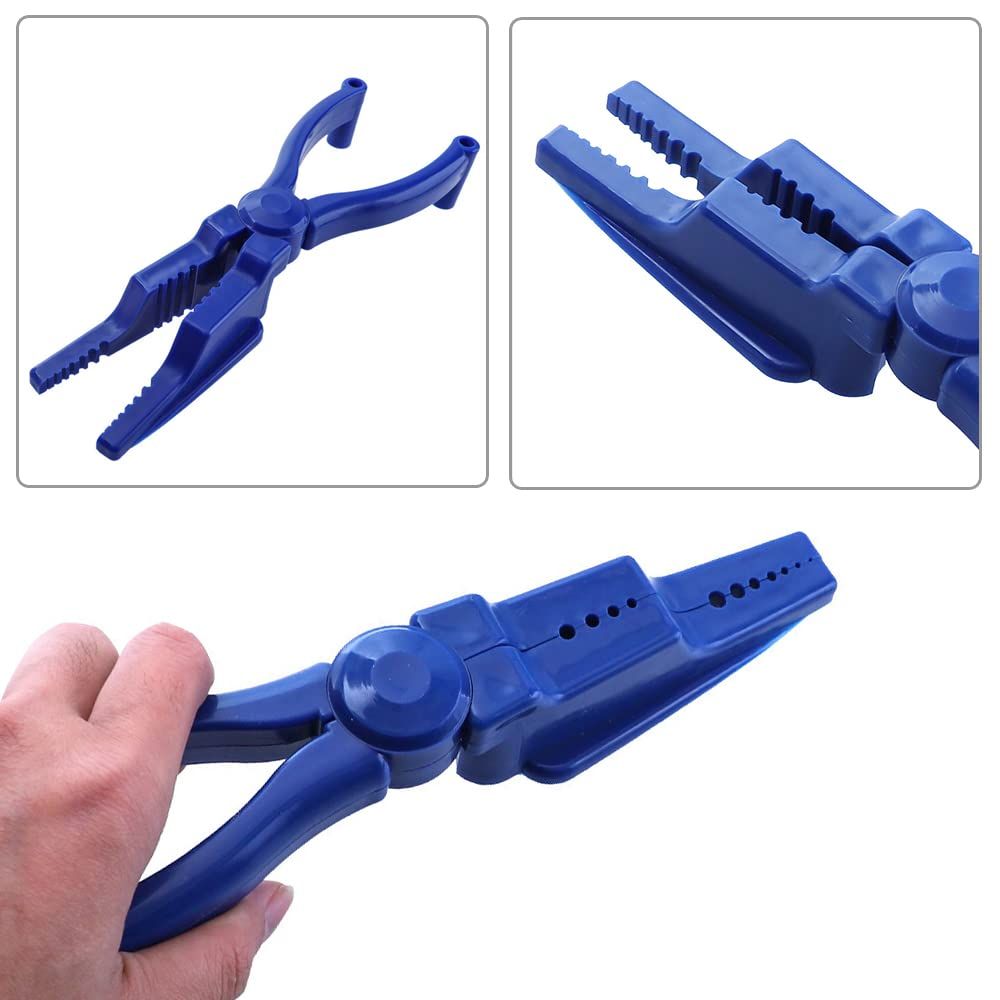 Nail Pliers Holder Multiple Grooves Hammering Safety Pliers Anti Slip Screw view 3