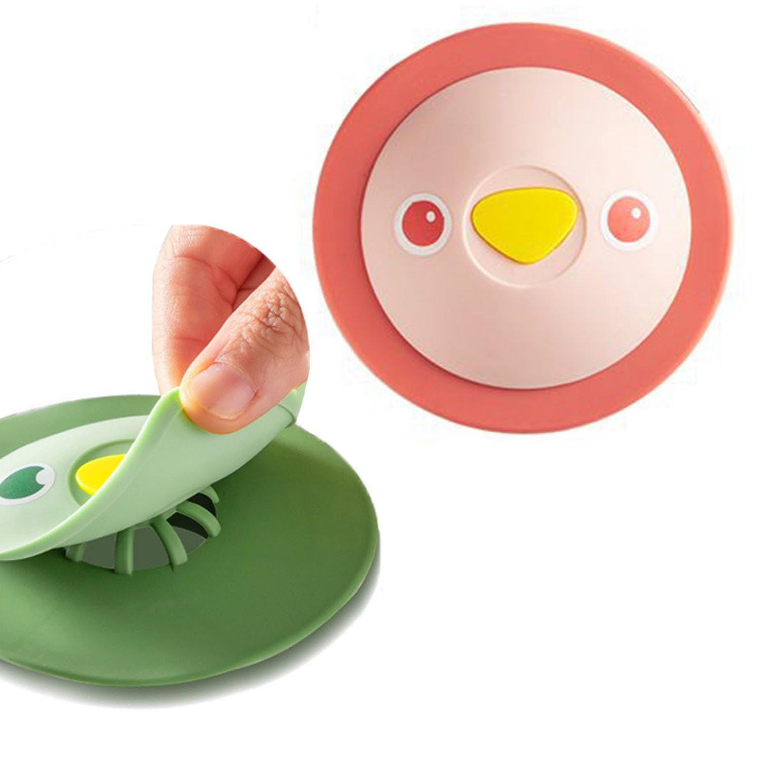2pcs，Silicone bathtub Drain Stopper
