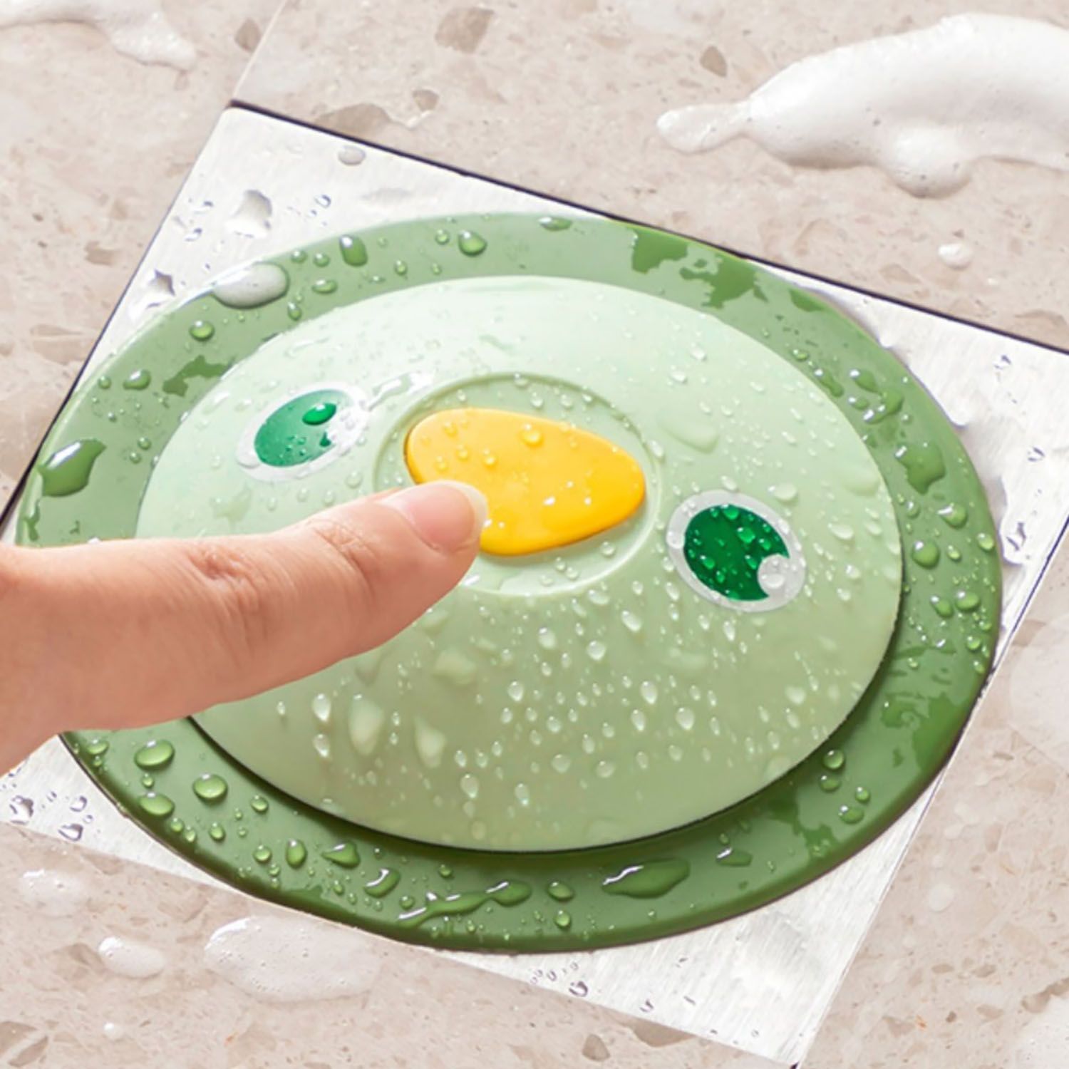 2pcs，Silicone bathtub Drain Stopper view 3