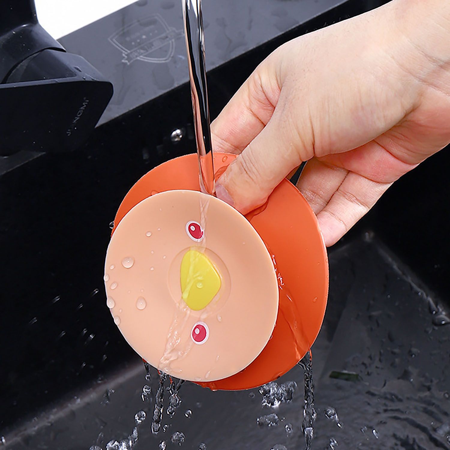 2pcs，Silicone bathtub Drain Stopper view 5