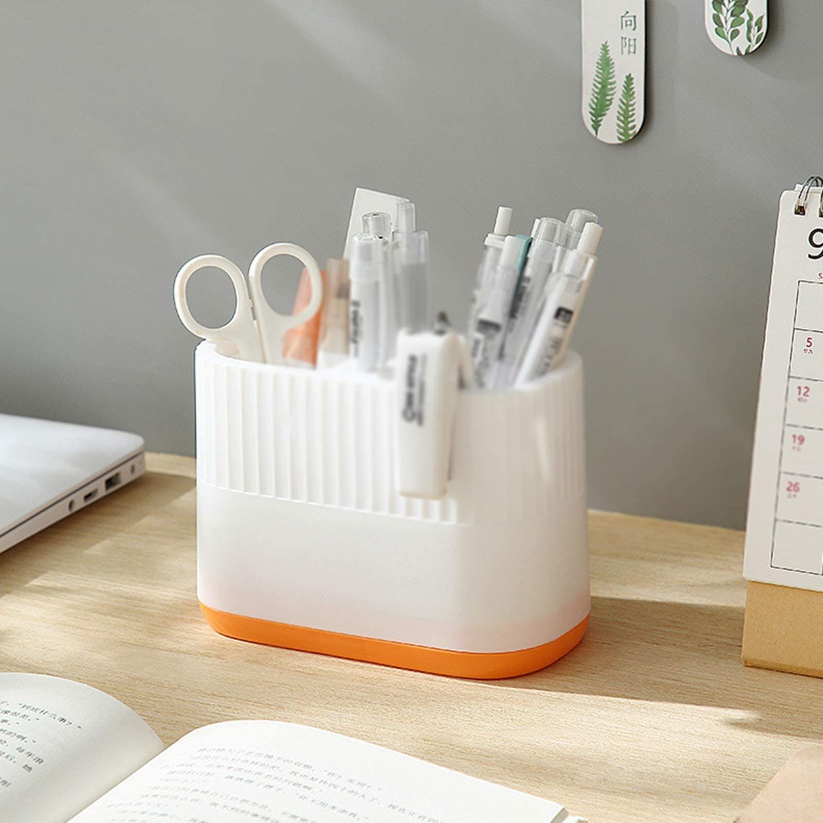 Desk Organizer Pen Holder Pencil Makeup Desktop Organizer for Cosmetics view 4