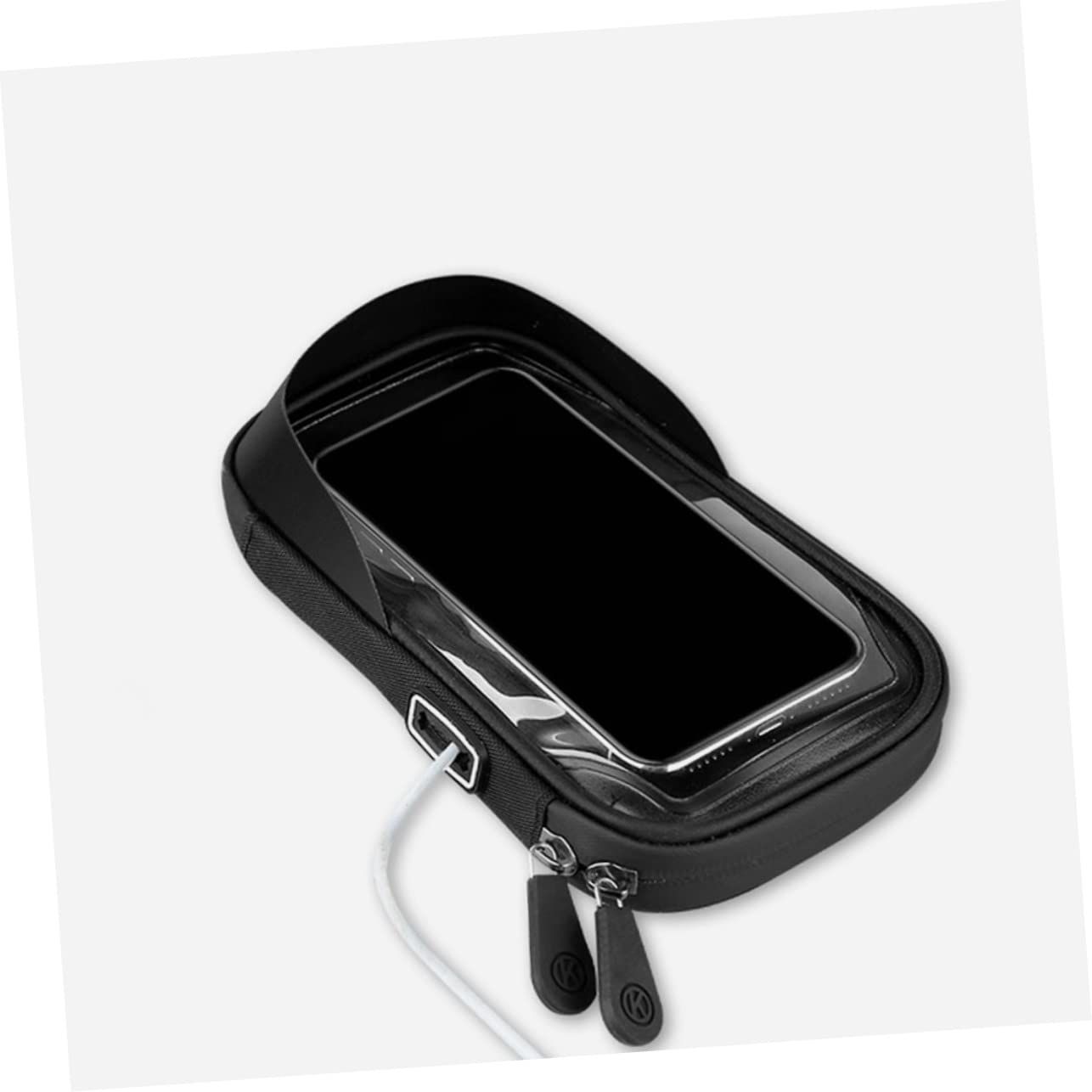 Touch screen phone holder for convenient bicycle phone holder view 2