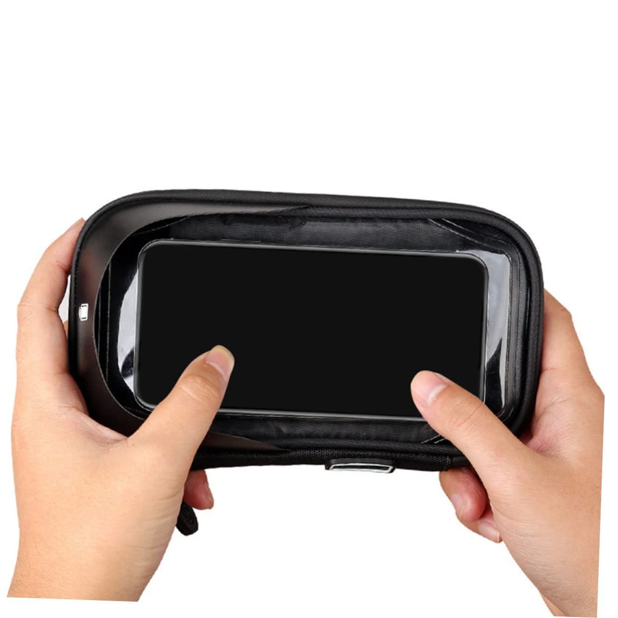 Touch screen phone holder for convenient bicycle phone holder view 4