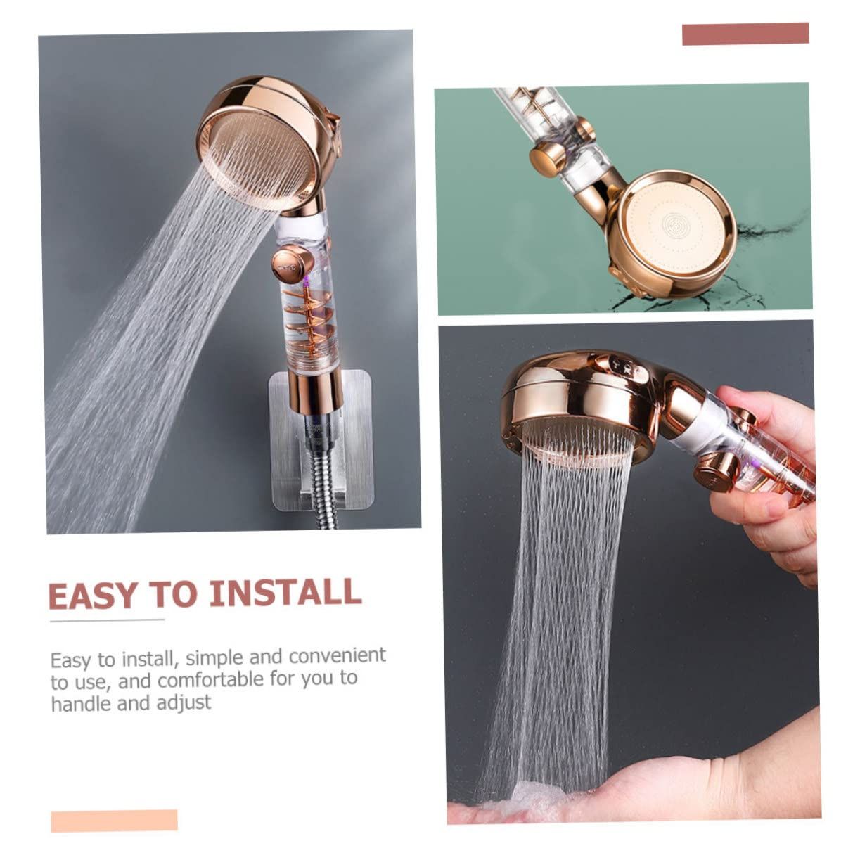 Handheld Power Shower Head view 4