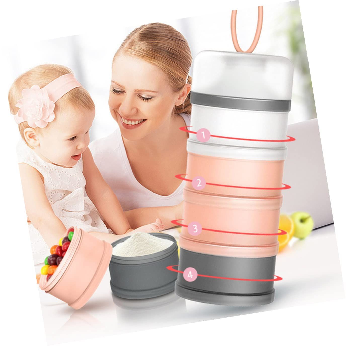 Baby Formula Dispenser on The Go view 4