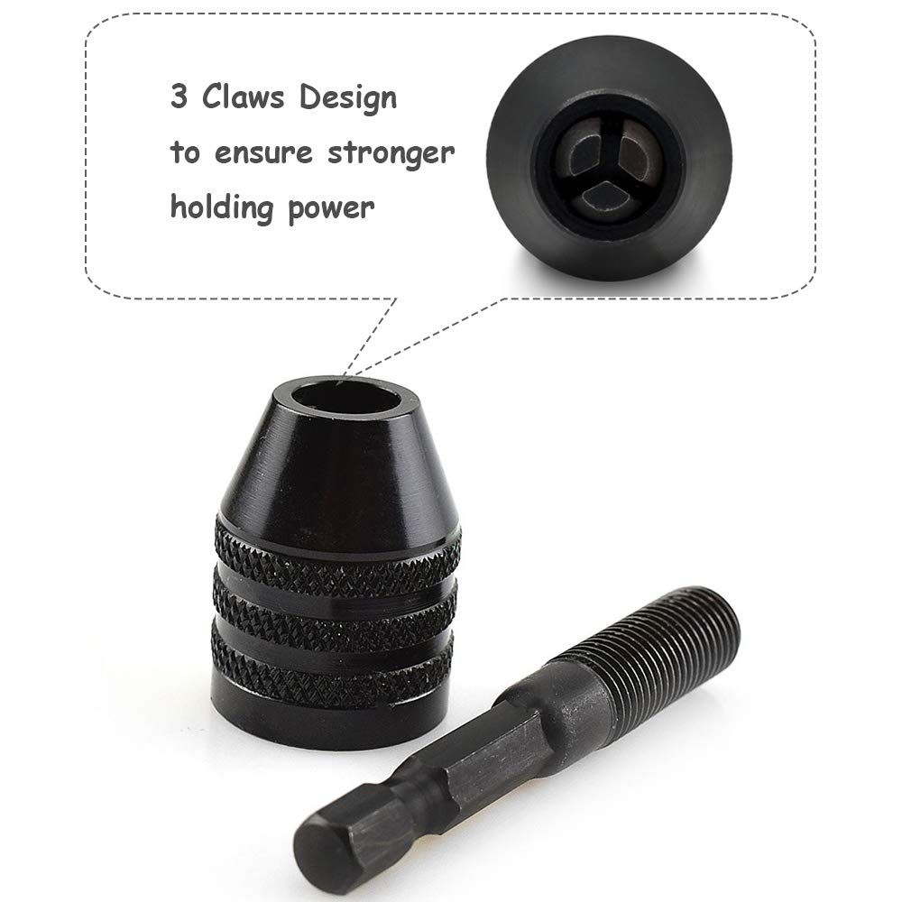 0.3-6.5mm Keyless Drill Chuck view 3