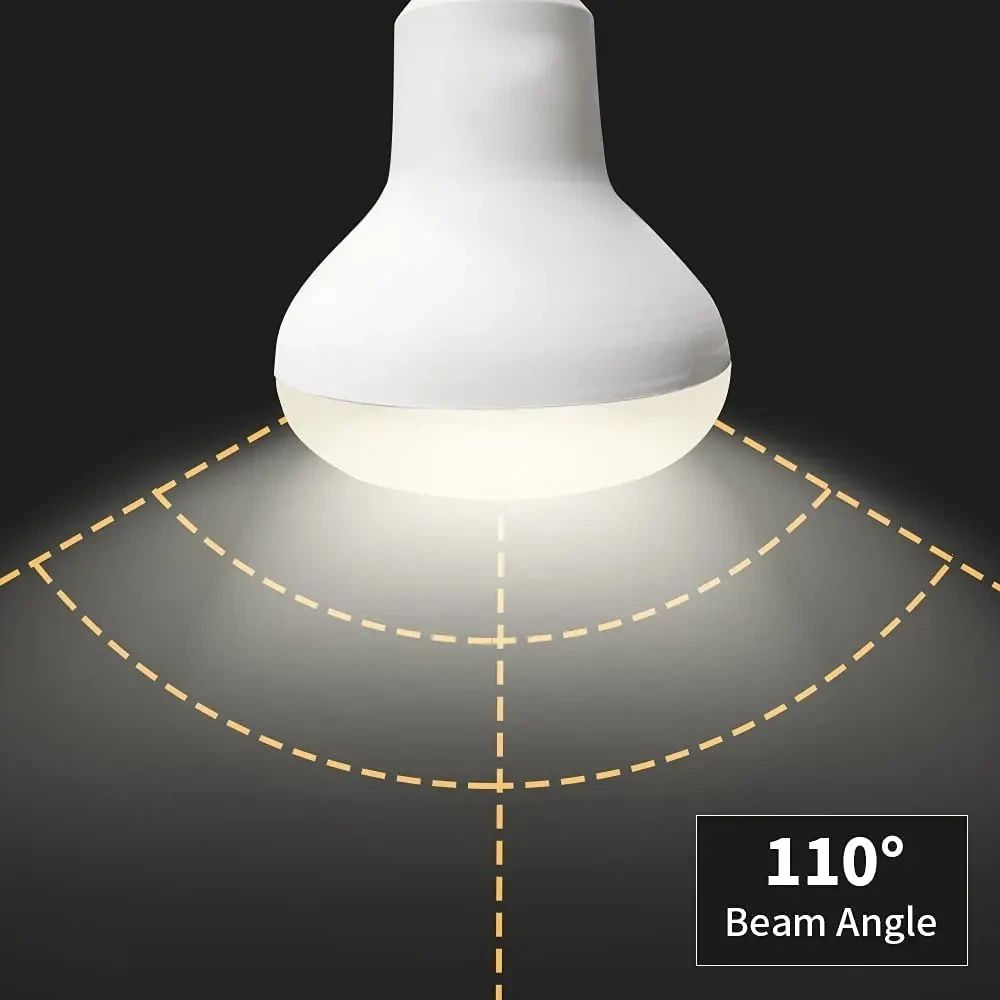 LED bathroom shower heater middle lighting bulb view 3