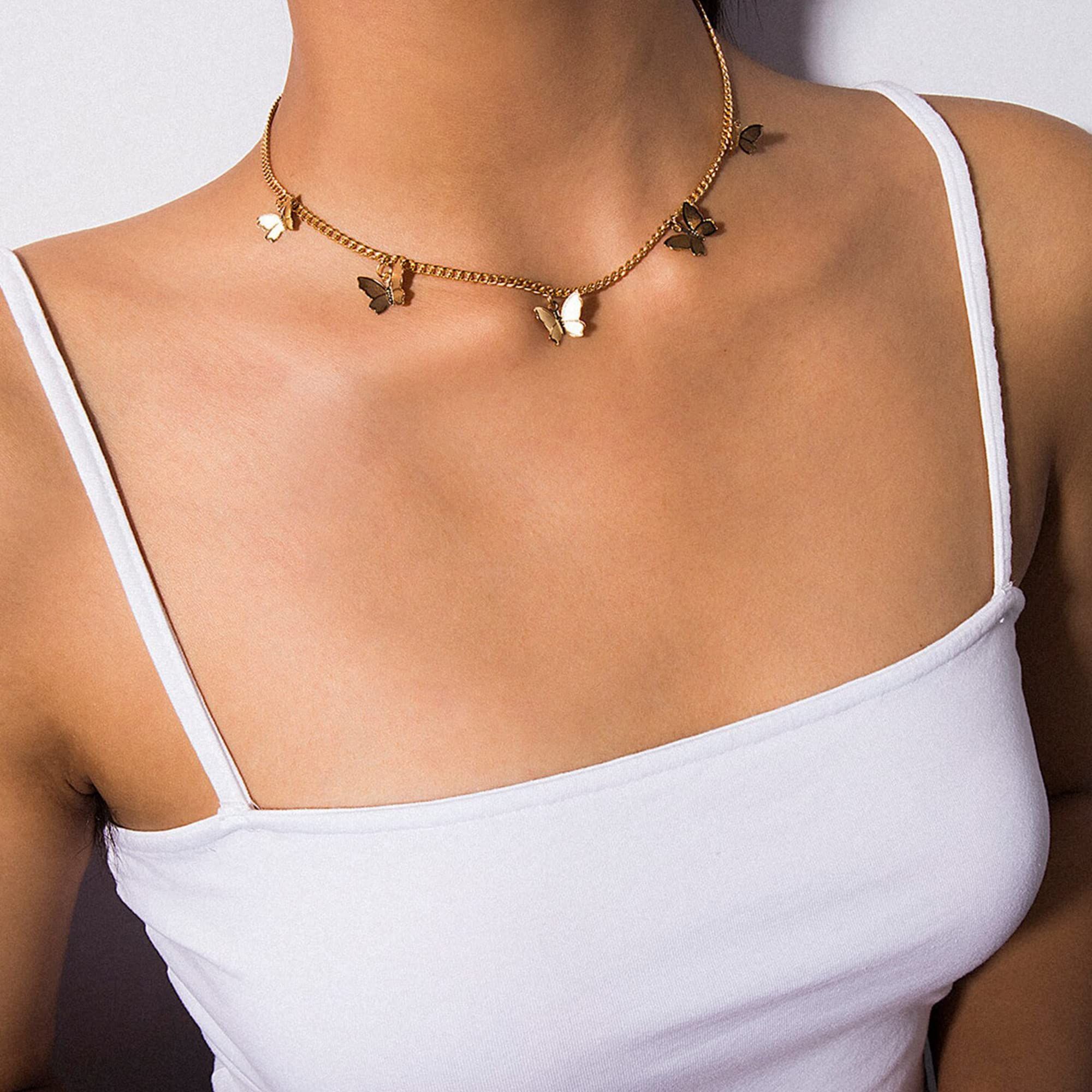 Fashion Women Charm Pendant Adjustable Chain Necklace Jewelry Gift Birthday view 3
