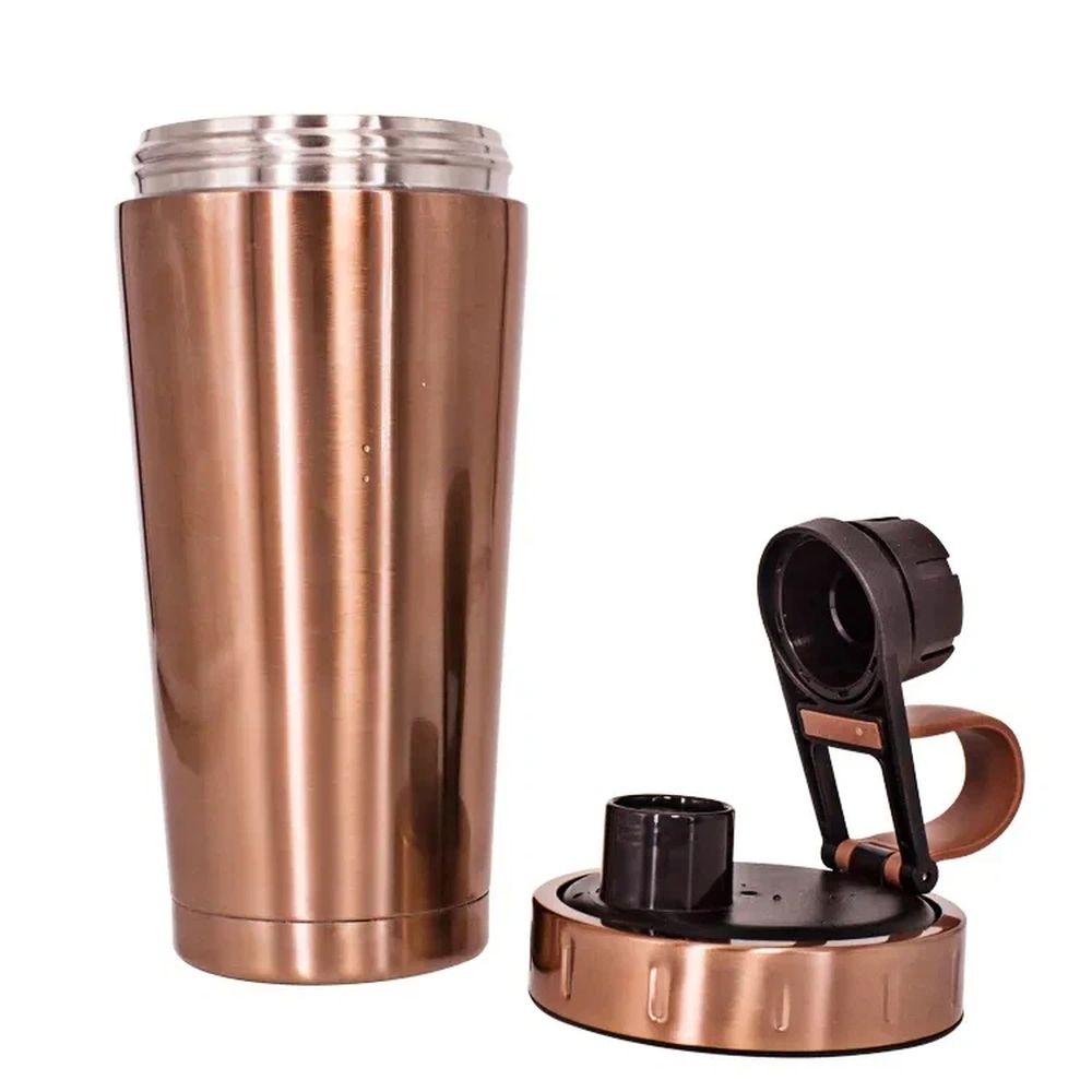 Double layer stainless steel sports water cup view 2