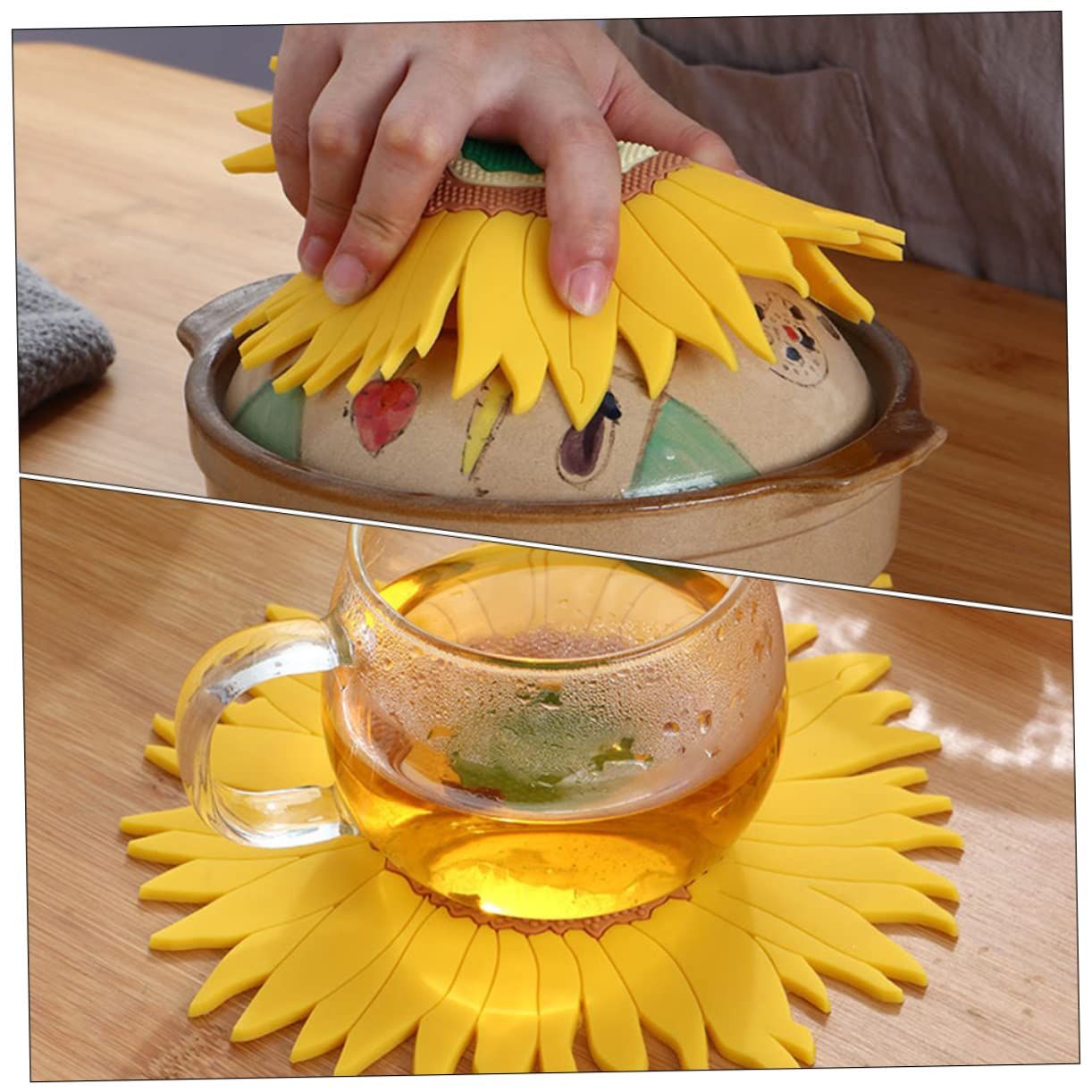 2pcs，Multi functional pot mat view 5