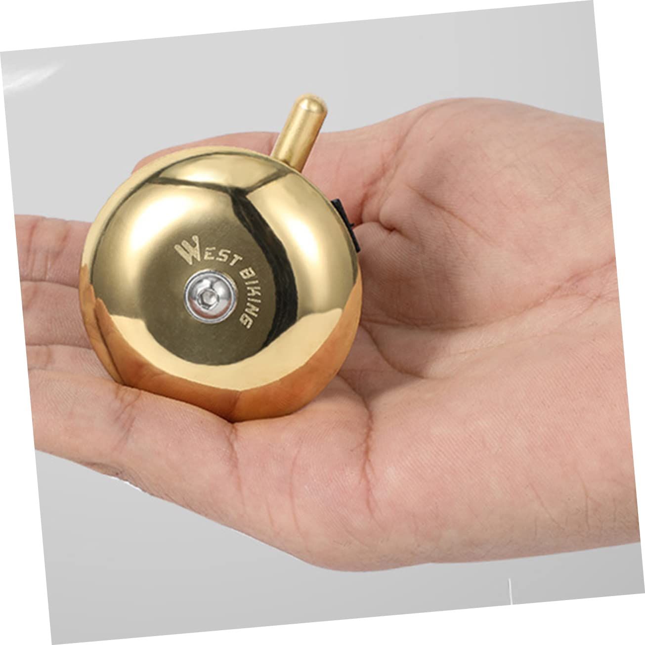 Bicycle Zhongshan Road Dead Speed Retro Bell Horn Riding Accessories Copper Bell view 3