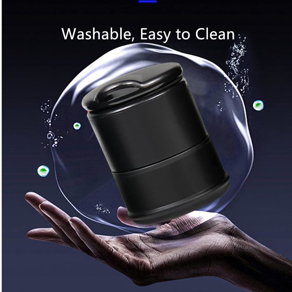 Portable Car Ash Tray With Lid Smell Proof view 2