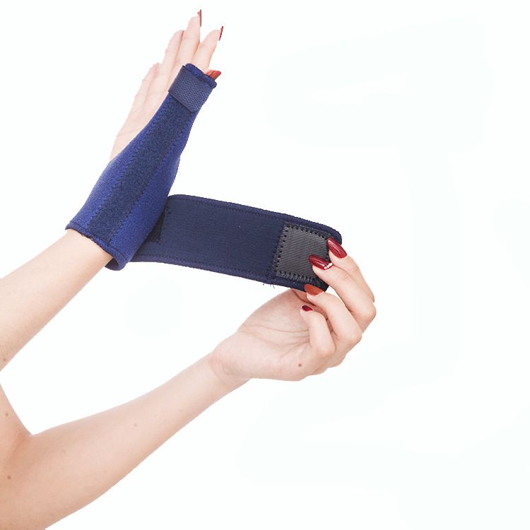 2 pcs Reversible Thumb Splint - Thumb Spica Support Brace for BlackBerry Thumb view 2
