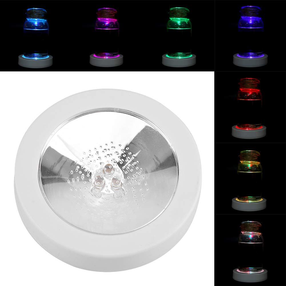 LED Coaster Flashing Round Shape Light Up Beer Wine Glass Drinking Bottle Cup view 4