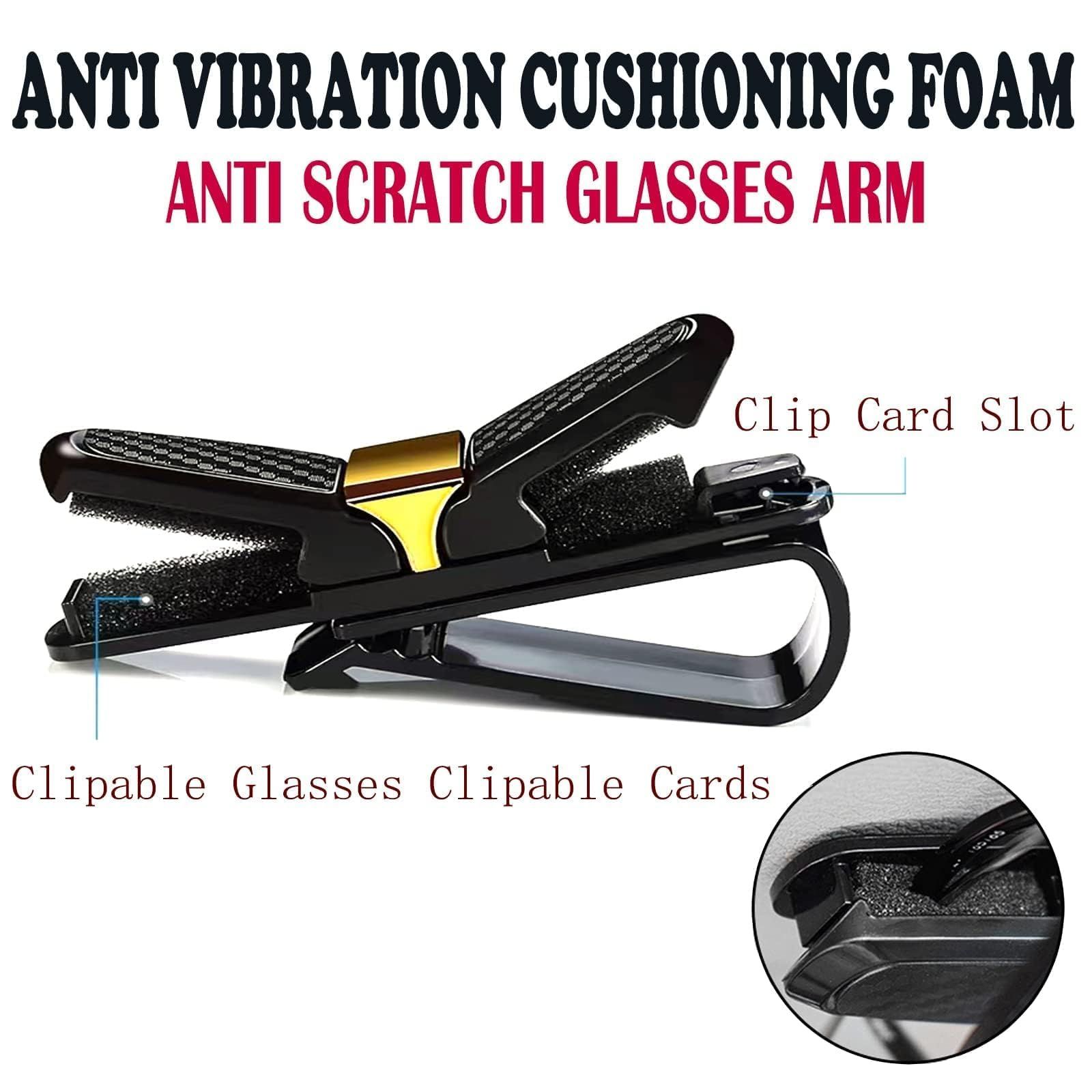 2 Pack Car Sunglasses Holder view 2