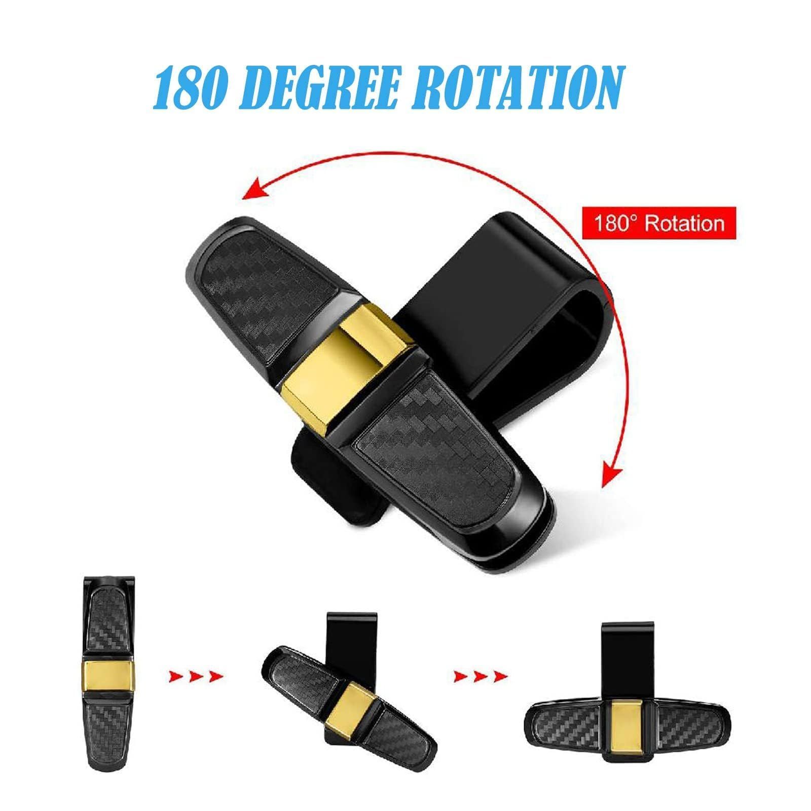 2 Pack Car Sunglasses Holder view 4