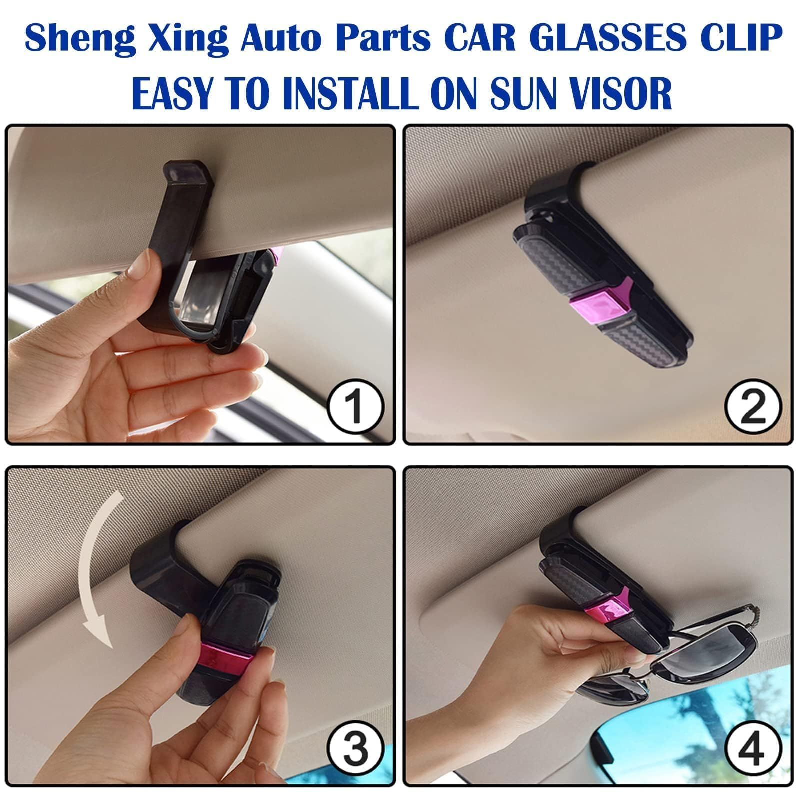 2 Pack Car Sunglasses Holder view 5